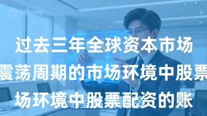 过去三年全球资本市场面对宽幅震荡周期的市场环境中股票配资的账